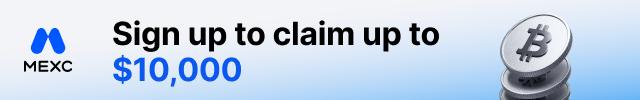 MEXC — Sign up to claim up to $10,000